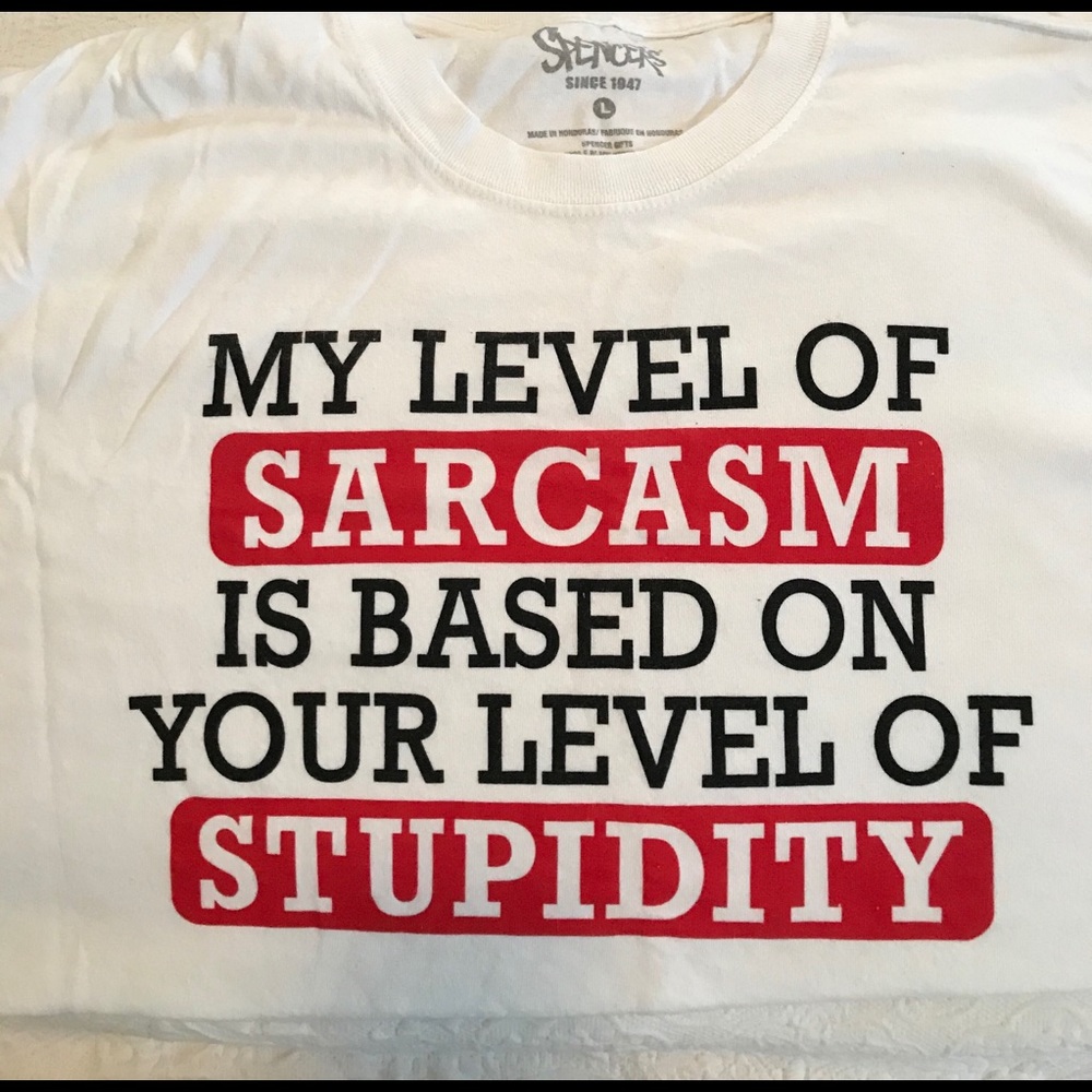 SARCASM T-SHIRT
